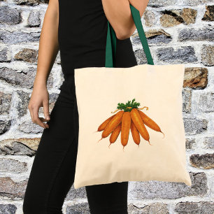 Oude Voedsel, Bosje Biologische Wortelen Groenten Tote Bag