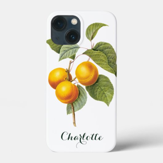 Oude voedsel fruit, abrikoos perzik door Redoute Case-Mate iPhone Case (Achterkant)