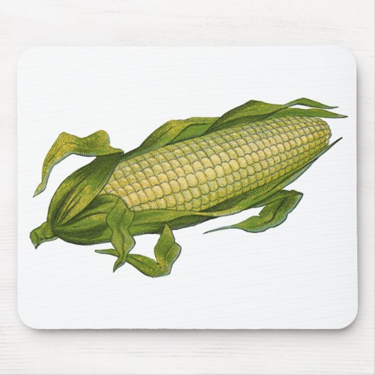 Oude Voedsel, Gezonde Groenten, Kolf Mais Muismat (Voorkant)