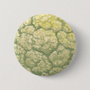 Oude Voedsel Groenten Groenten Bloemkool Ronde Button 5,7 Cm