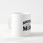 Oude Voetbal Moeder Shirt Vector Design_1 Koffiemok (Voorkant links)