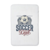 Oude Voetbal Vader Shirt Ontwerp_1 Badmat (Voorkant Verticaal)