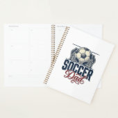 Oude Voetbal Vader Shirt Ontwerp_1 Planner (Display)