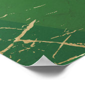 Oude Voetbalposter Poster (Hoek)