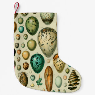 Oude vogeleieren Franse viskuil kunst Kleine Kerstsok