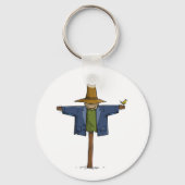 Oude vogelverschrikker sleutelhanger (Voorkant)