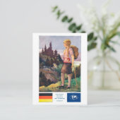 Oude Volkenbond Duitsland Briefkaart (Staand voorkant)
