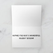 Oude Vrachtwagen Feestdagen Kaart (Binnen)