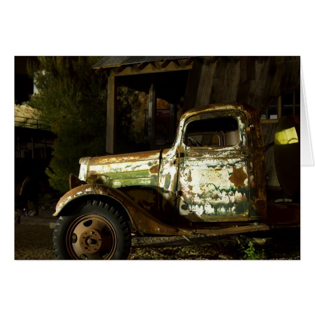 Oude Vrachtwagen - Geschilderd Licht (Voorkant Horizontaal)