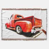 Oude vrachtwagen gooien deken (Voorkant)