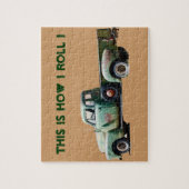 Oude vrachtwagen : Hoe ik rol Legpuzzel (Verticaal)