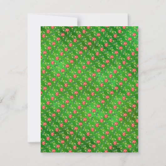 Oude Vrachtwagen Kerstfeest Uitnodigingen (Achterkant)