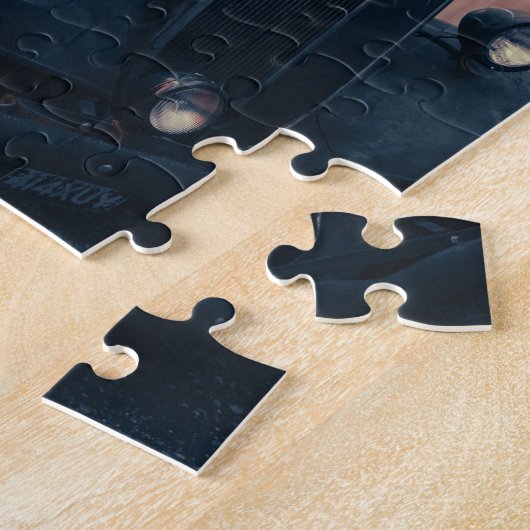 Oude vrachtwagen legpuzzel (Zijkant)