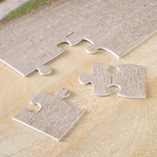 Oude vrachtwagens op rij legpuzzel (Zijkant)