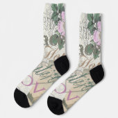 Oude Vrede Thuis Mooie Liefde Sokken (Links)