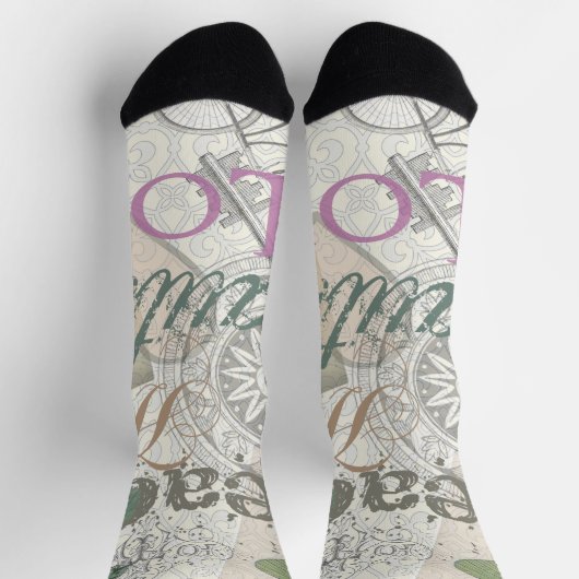 Oude Vrede Thuis Mooie Liefde Sokken (Top)