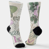 Oude Vrede Thuis Mooie Liefde Sokken (Gebogen)