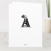 Oude vreemdelingen, Anubis Bedankkaart (Achterkant)