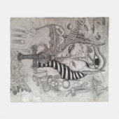 Oude vreemdelingen, Anubis Fleece Deken (Voorkant (Horizontaal))