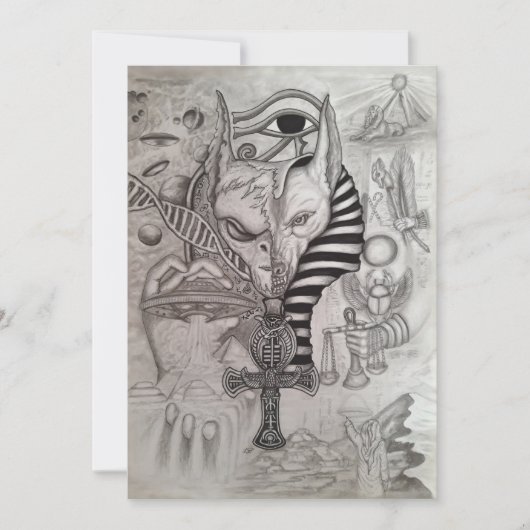 Oude vreemdelingen, Anubis Save The Date (Voorkant)