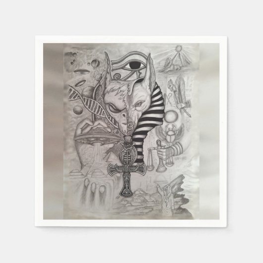 Oude vreemdelingen, Anubis Servet (Voorkant)