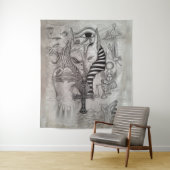 Oude vreemdelingen, Anubis Wandkleed (In situ)
