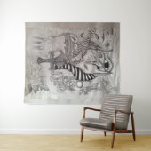 Oude vreemdelingen, Anubis Wandkleed (In Situ (horizontaal))