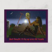 oude vrienden briefkaart (Voorkant)