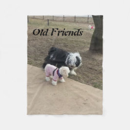 Oude Vrienden Fleece Deken