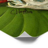 Oude vrienden, Ghost Cats Art Poster (Hoek)