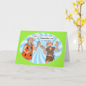 Oude vrienden herinneren zich je verjaardag kaart (Gele Bloem)