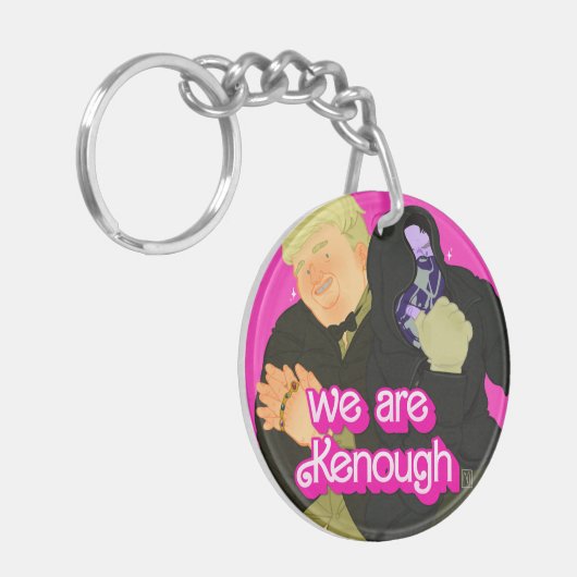 Oude vrienden! sleutelhanger (Voorkant Links)