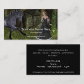 "Oude vrienden" - Visitekaartjes van Elf en Black  (Voorkant / Achterkant)