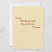 Oude vrienden Wenskaart Bedankkaart (Achterkant)