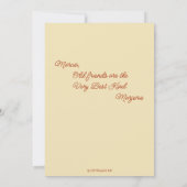 Oude vrienden Wenskaart Bedankkaart (Achterkant)