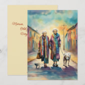 Oude vrienden Wenskaart Bedankkaart (Voorkant / Achterkant)