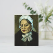 Oude vrouw/De verloskundige Vincent van Gogh Briefkaart (Staand voorkant)