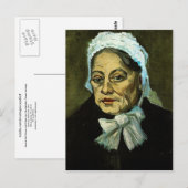 Oude vrouw/De verloskundige Vincent van Gogh Briefkaart (Voorkant / Achterkant)
