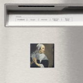 Oude vrouw die bidt magneet (Insitu (Vaatwasser))