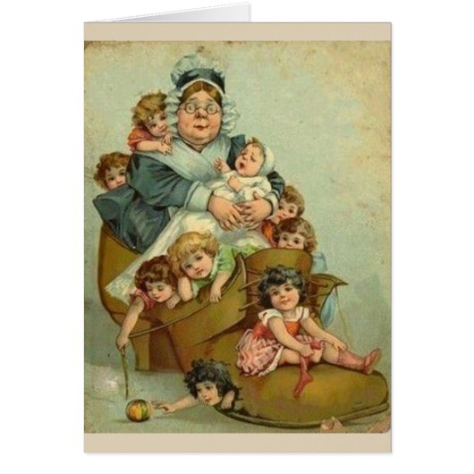 - Oude vrouw die in een hoefijzer woonde, (Voorkant)