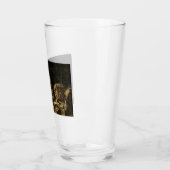 Oude vrouw met een skelet (dood) (Francisco Goya) Glas (Links)
