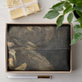 Oude vrouw met een skelet (dood) (Francisco Goya) Tissuepapier (Geschenk)