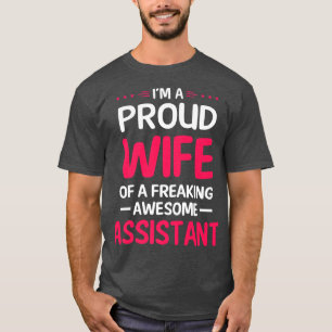 Oude vrouw van de Geweldige ASSISTENTE van de frea T-shirt