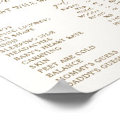 Oude Vrouwen Babykleding Geslacht Onthullen Verhal Poster (Hoek)