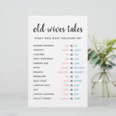 Oude vrouwen Gendergelijkheid onthullen Baby showe (Staand voorkant)