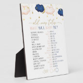 Oude vrouwen Gendergelijkheid onthullen spel Fotoplaat (Zijkant)