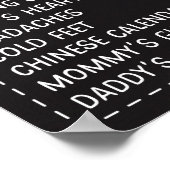 Oude vrouwen op wielen of heels Geslacht Onderteke Poster (Hoek)