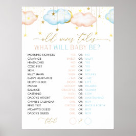 Oude vrouwen, seksespecifieke spelen poster