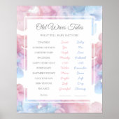 Oude vrouwen Tales Baby Geslacht Spel Poster (Voorkant)