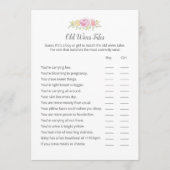 Oude vrouwen Tales Meisje Teddy Bear Kaart (Voorkant)